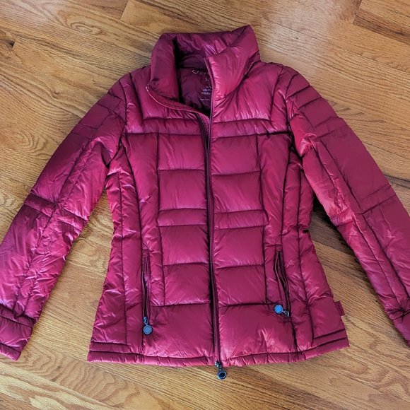 Women's Red Winter Coat from Calvin Klein - Picture 6 of 7